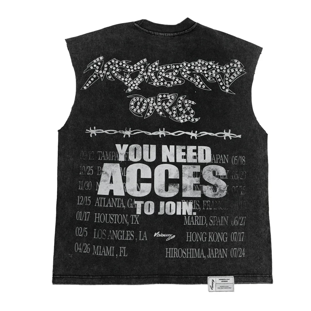 “FATAL ATTRACTION” SLEEVELESS TANK