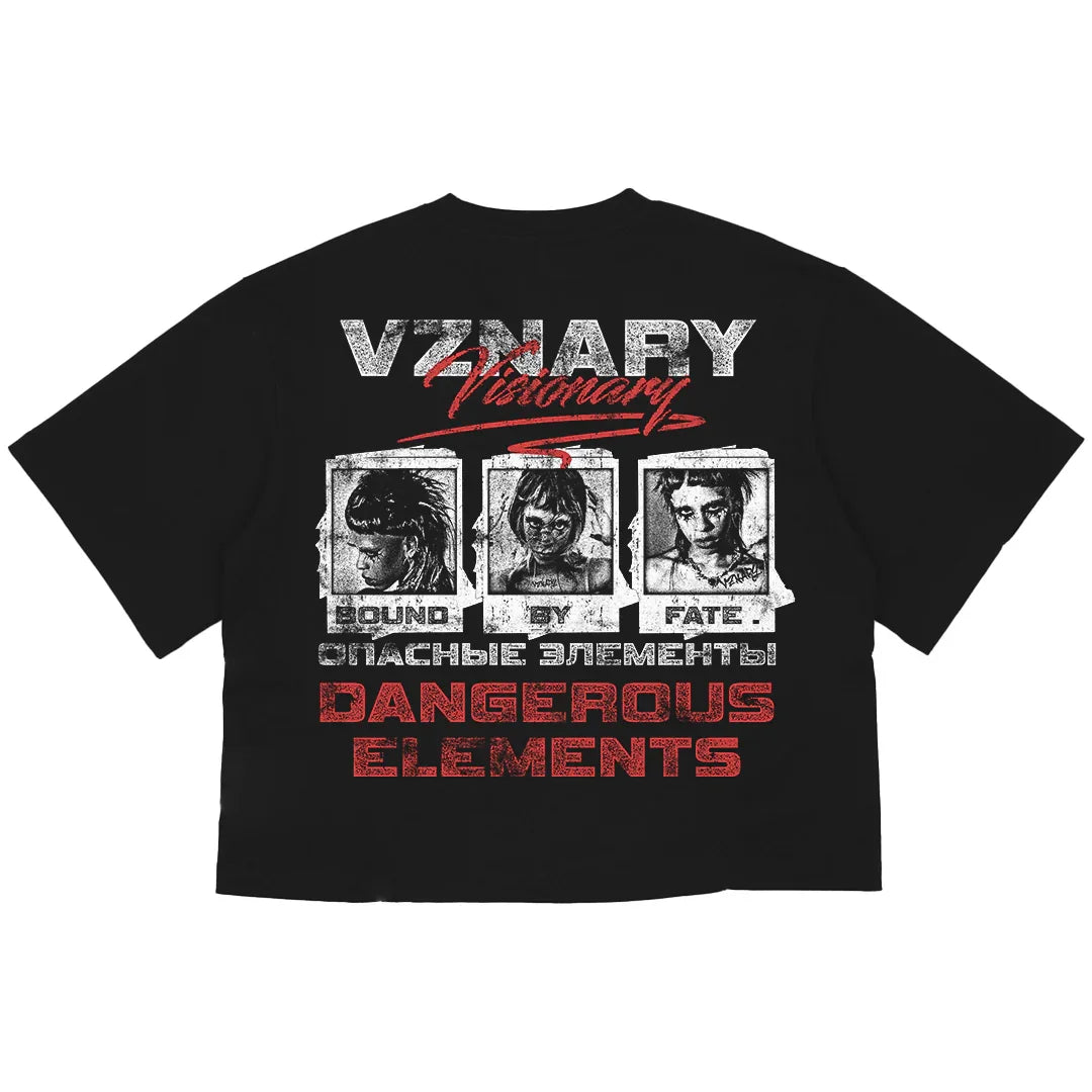 VZNARY" DANGEROUS ELEMENTS " TEE