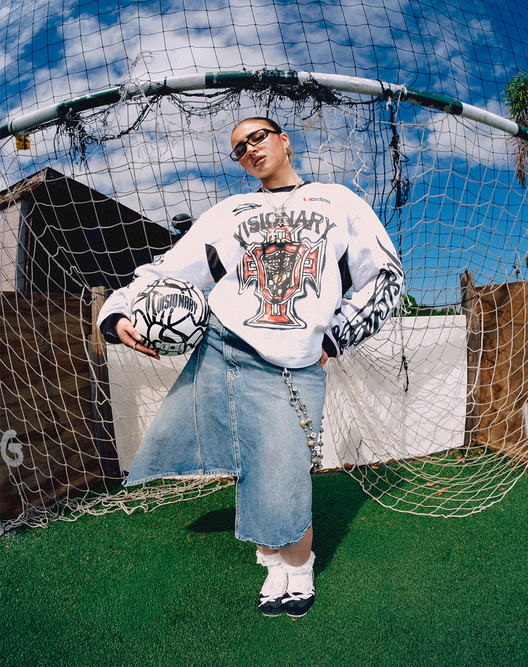 LEGENDS NEVER DIE BOXY L/S (RONALDO)