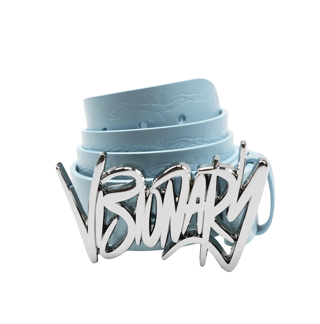 VISIONARY “BARBWIRE ” BELTS (ICEY BLUE)