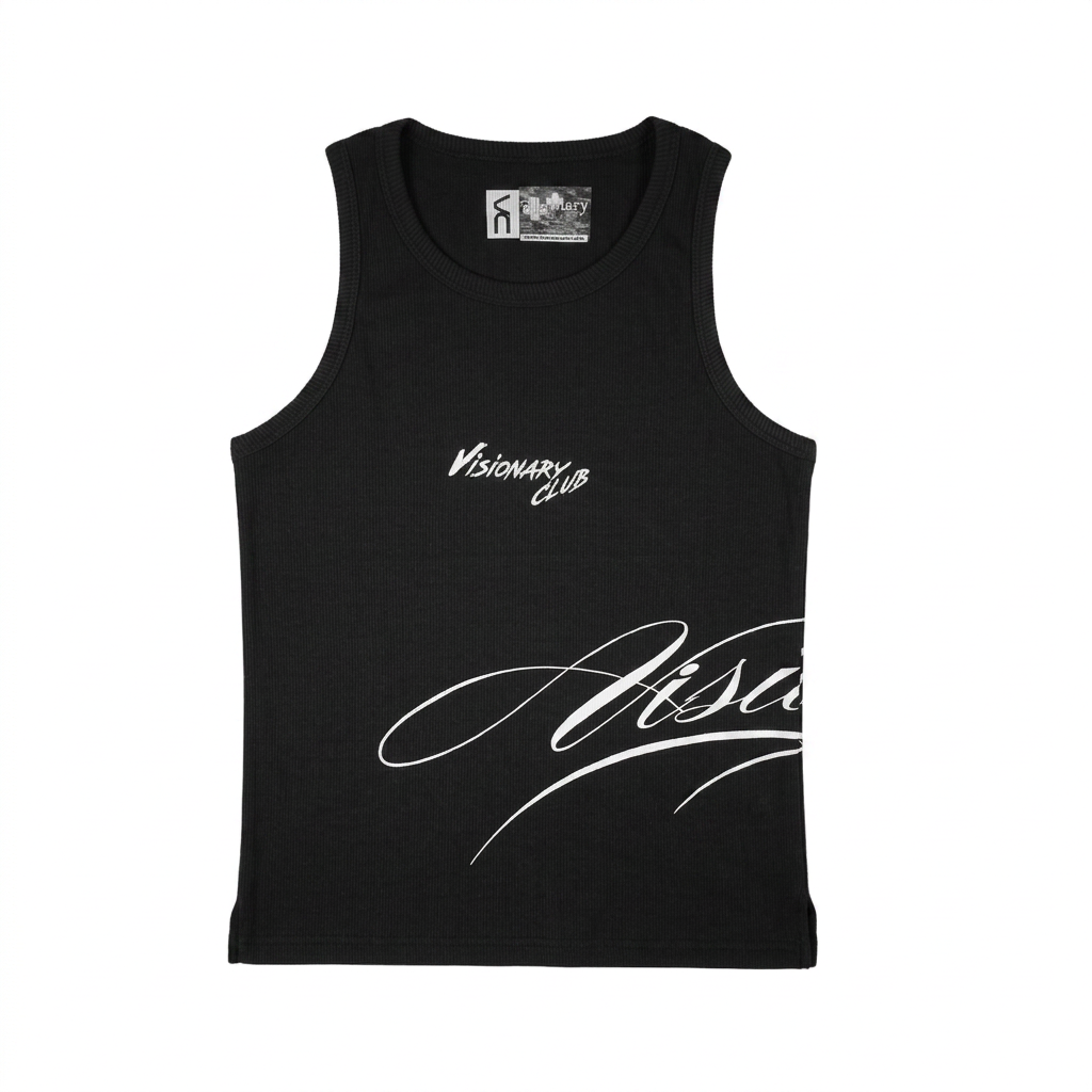 “USER 04” SPORTS TANK TOP (BLACK)