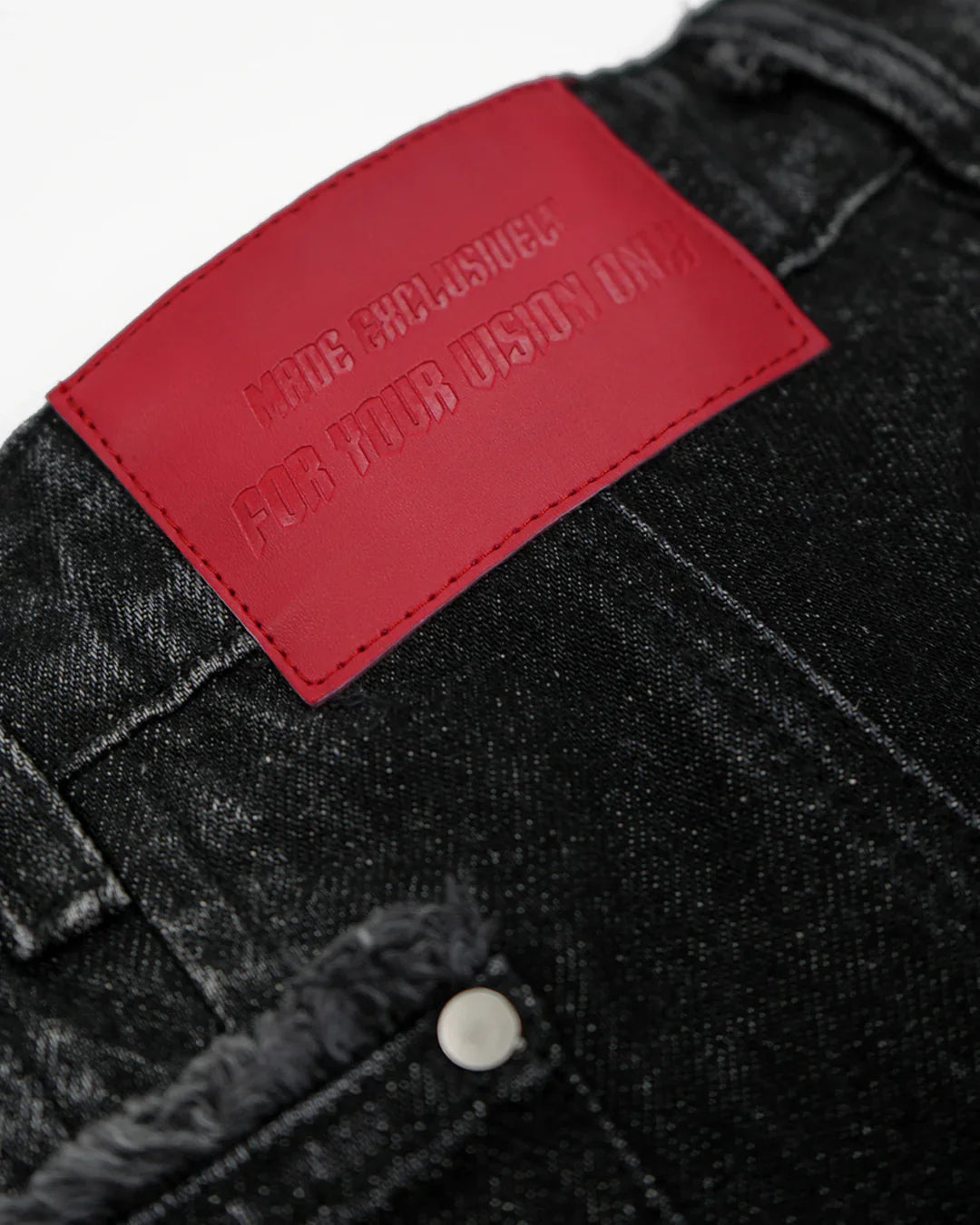 VZNARY "TWIST OF FATE" JEANS (BLACK)