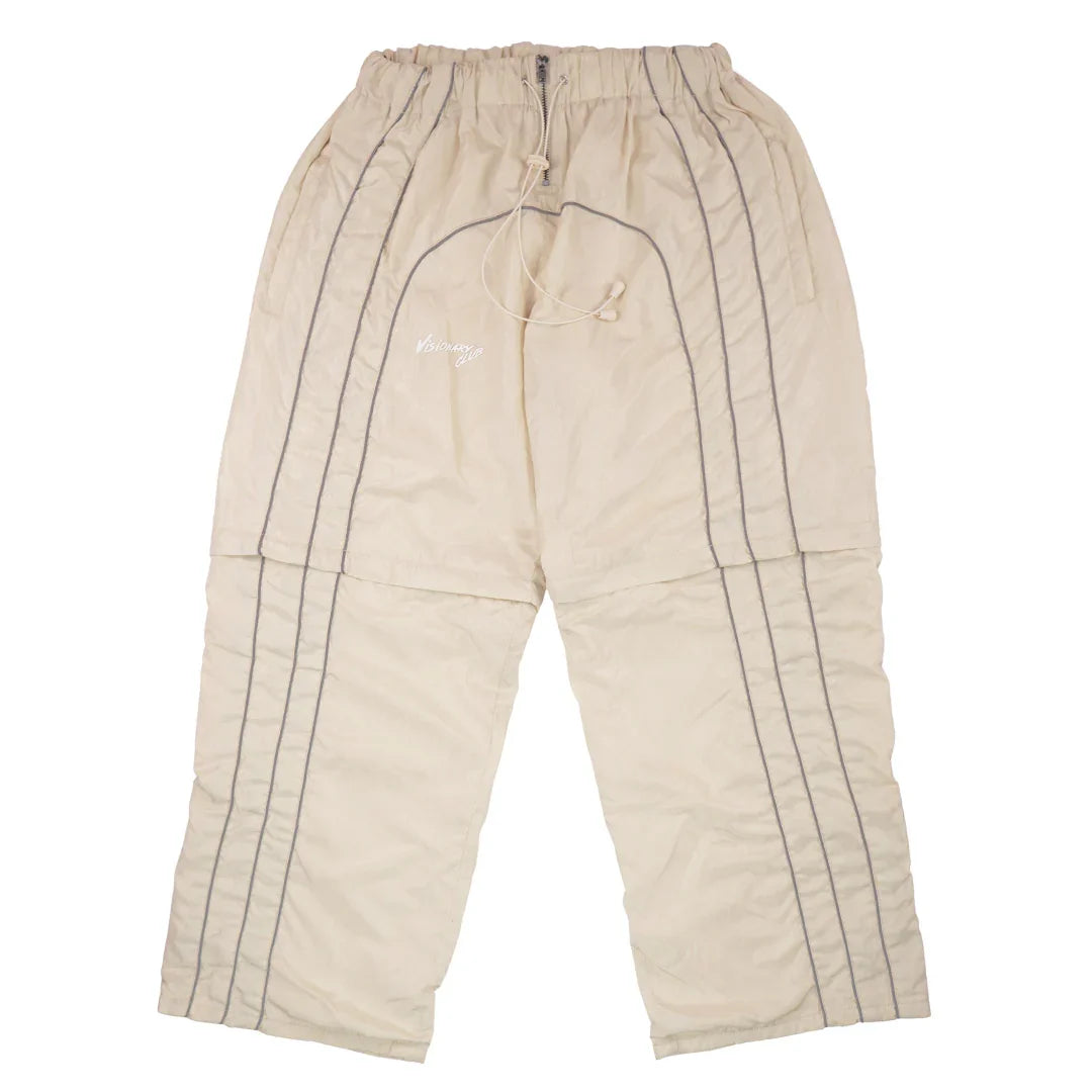 “RADIANT AURA” NYLON CONVERTIABLE PANTS (SAND)