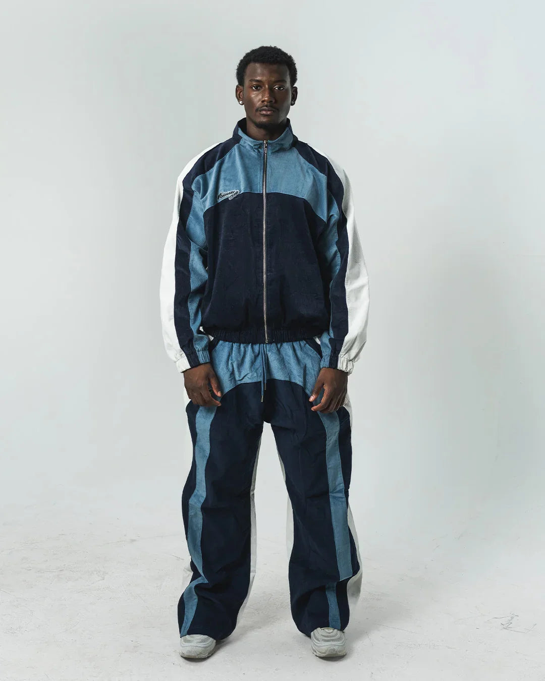 "RADIANT AURA" TRACK JACKET (COASTAL WAVE)