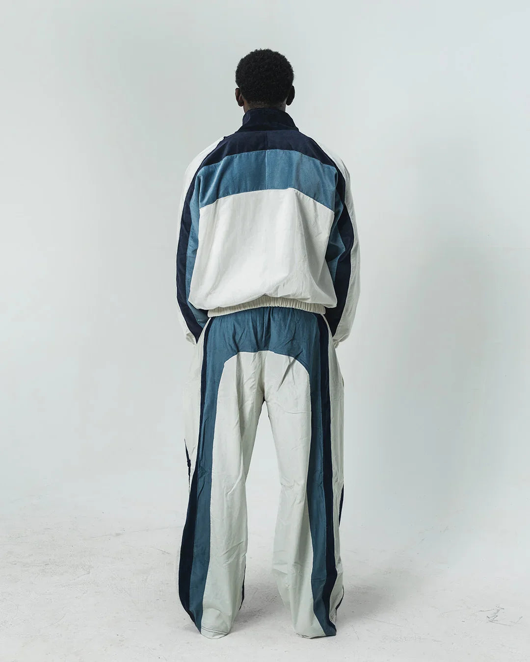 "RADIANT AURA" TRACK JACKET (COASTAL WAVE)