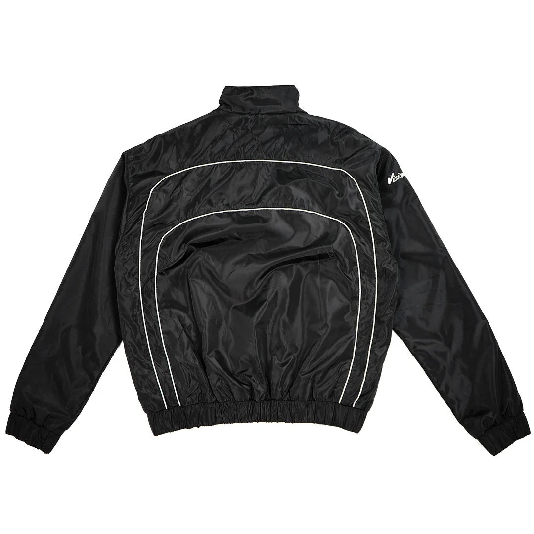 “RADIANT AURA” NYLON TRACK JACKET (NIGHT PULSE)