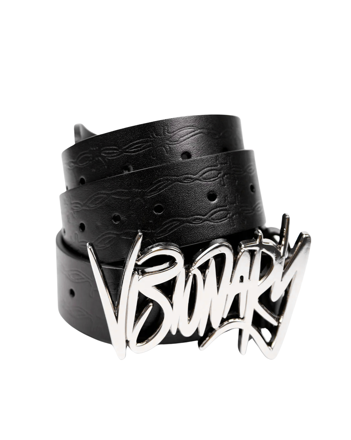 VISIONARY “BARBWIRE ” BELTS (SILVER)