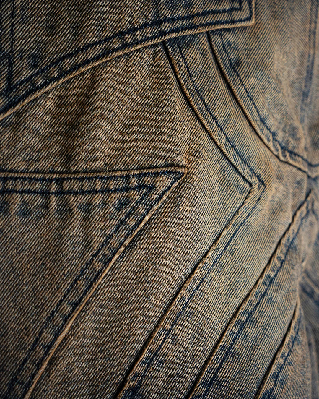 VZNARY "TWIST OF FATE" JEANS