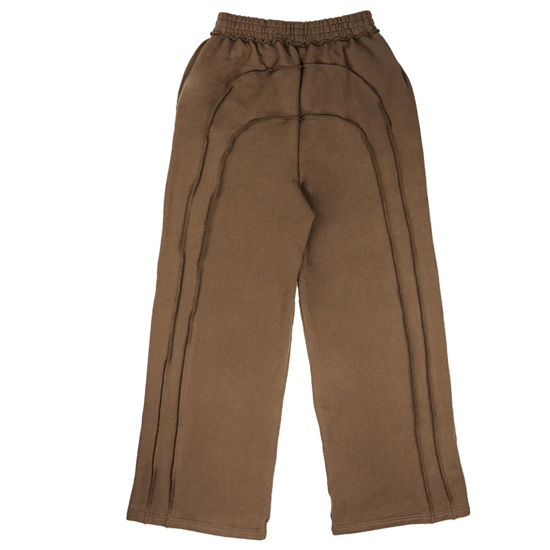 BROWN "INVERTED AURA" SWEATS