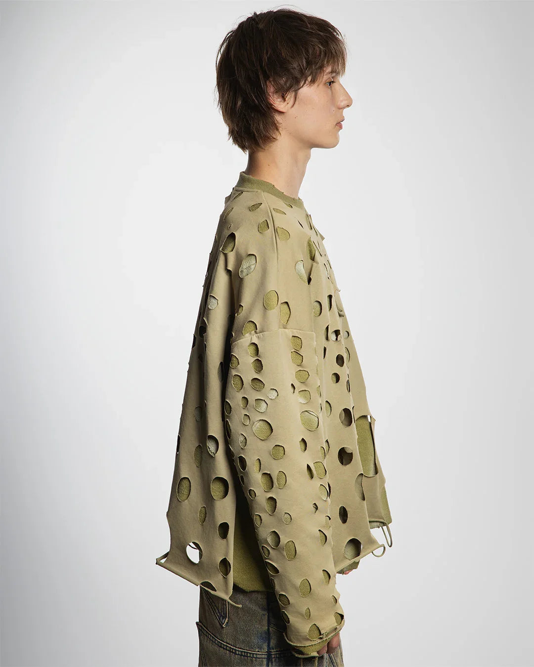 "VEIL OF DESIRE" LONG SLEEVE (GREEN)