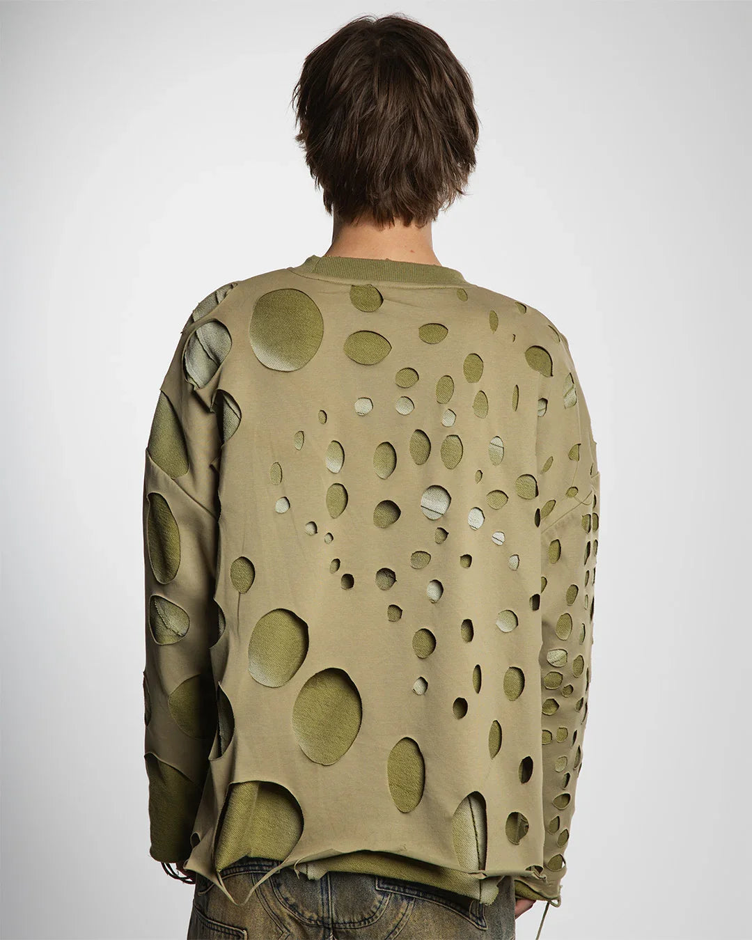 "VEIL OF DESIRE" LONG SLEEVE (GREEN)