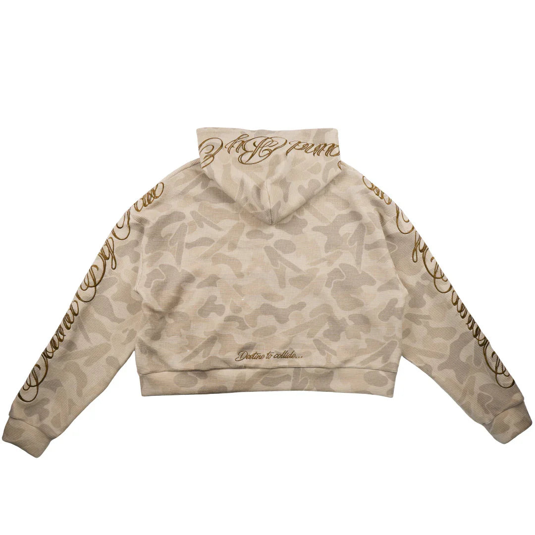VISIONARY "BOUND BY FATE" CAMO ZIP UP JACKET