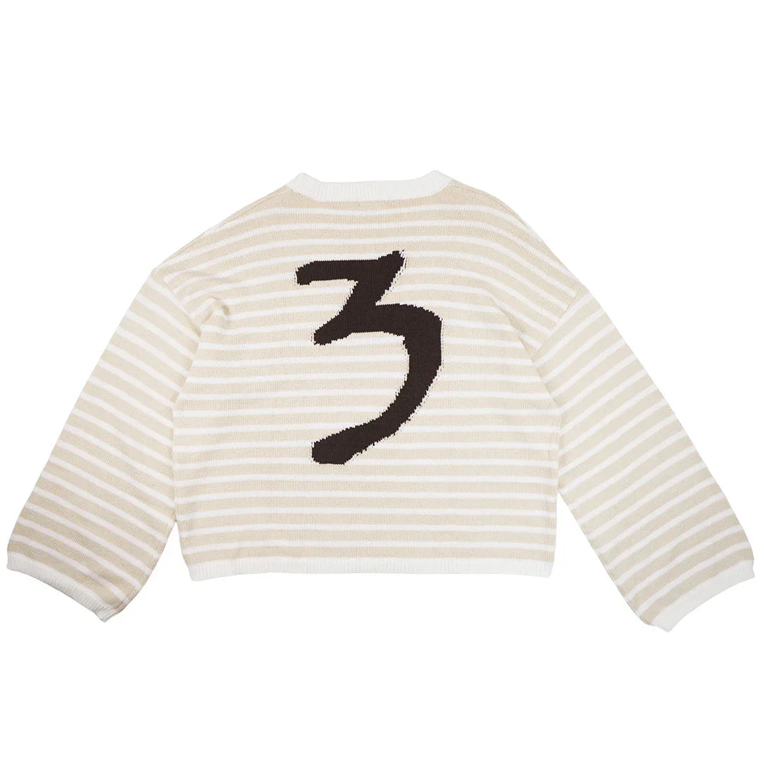 VISIONARY OVERSIZED CREW KNITTED L/S