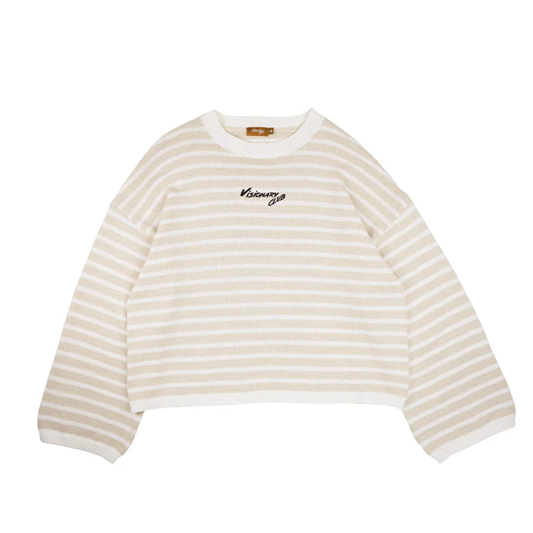 VISIONARY OVERSIZED CREW KNITTED L/S