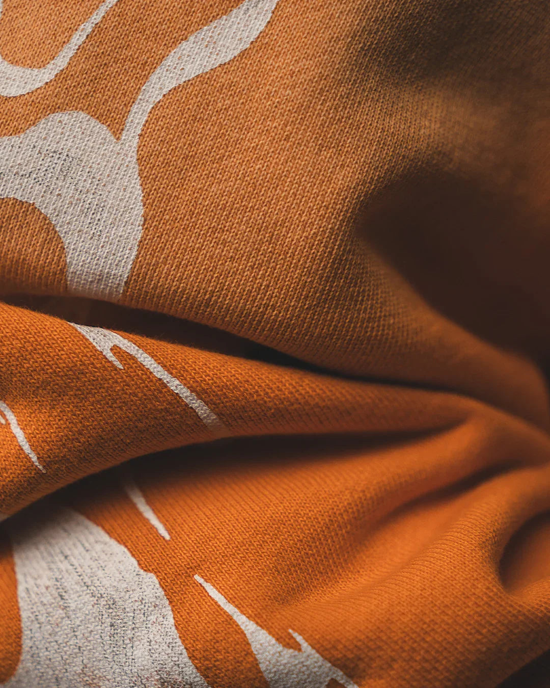 "ORANGE CREAM" BOXY OVERSIZED ZIP UP JACKET