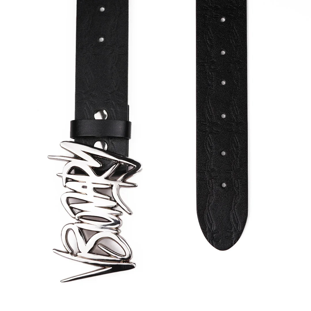 VISIONARY “BARBWIRE ” BELTS (SILVER)