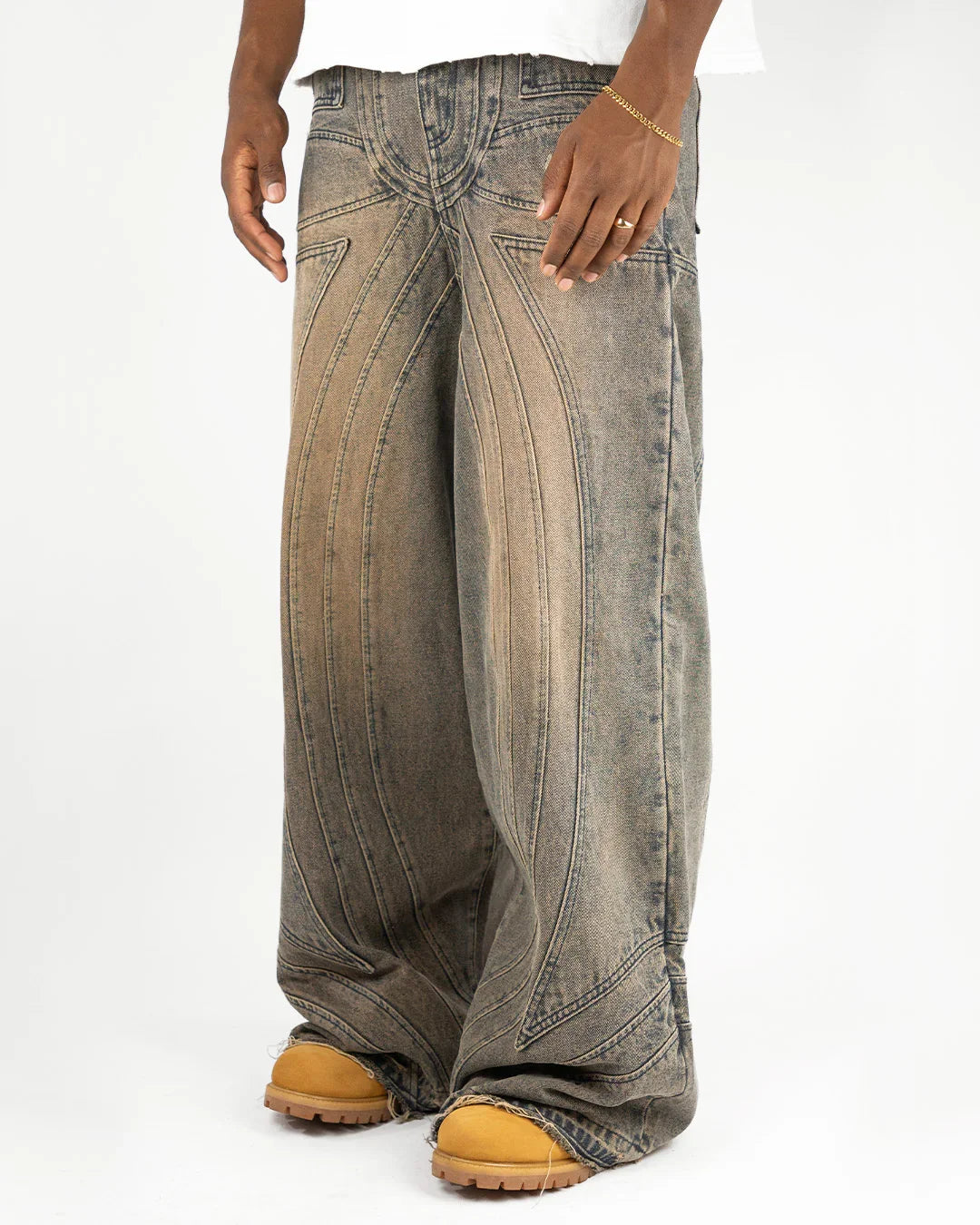 VZNARY "TWIST OF FATE" JEANS
