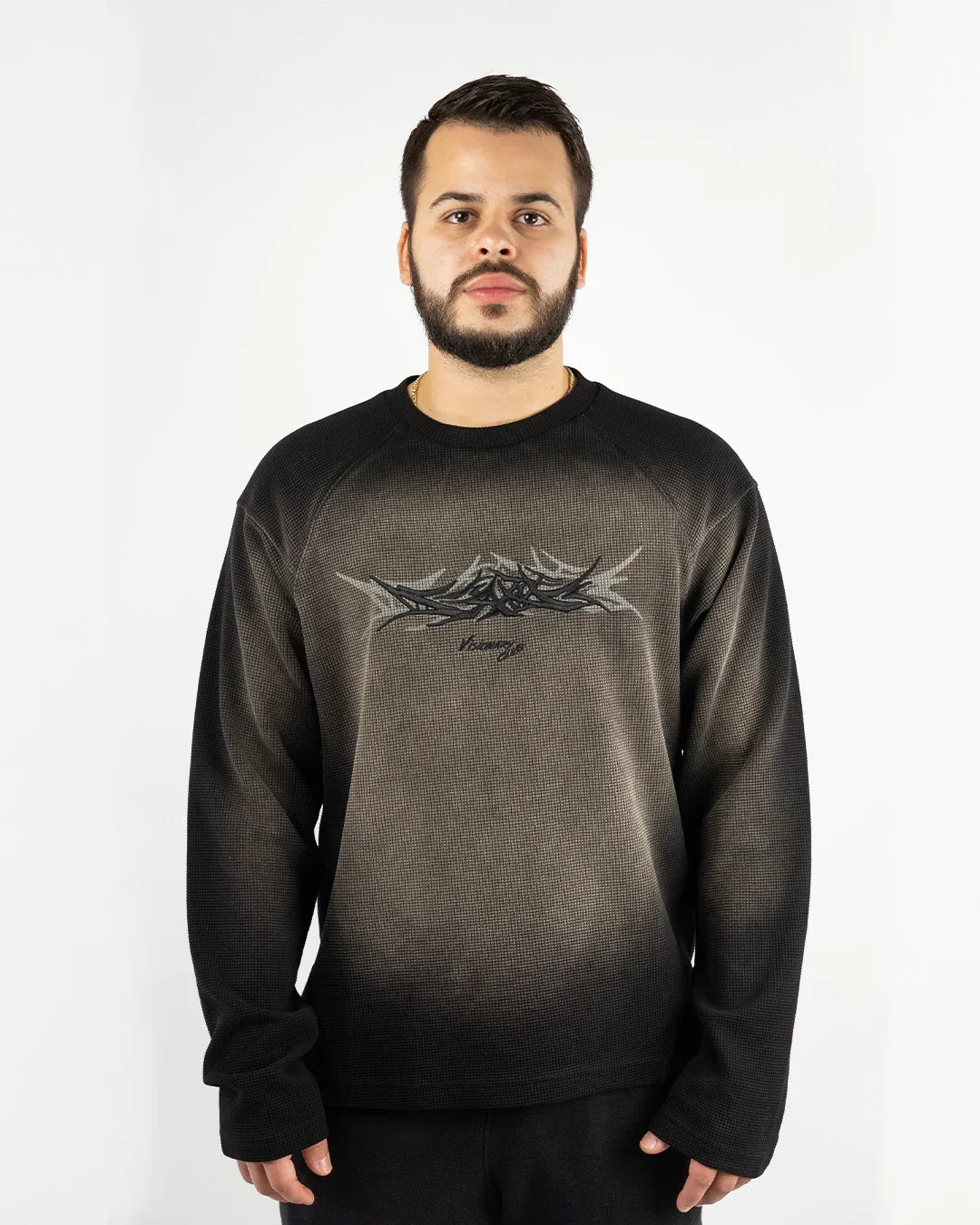X-RAY THERMAL KNIT ( SHADOW BLACK )
