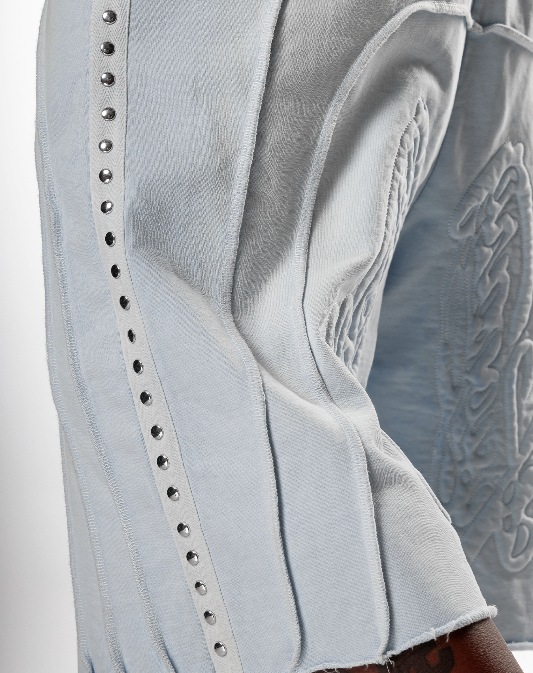 "INVERTED AURA" V2 SHORTS (GLACIER ICE)
