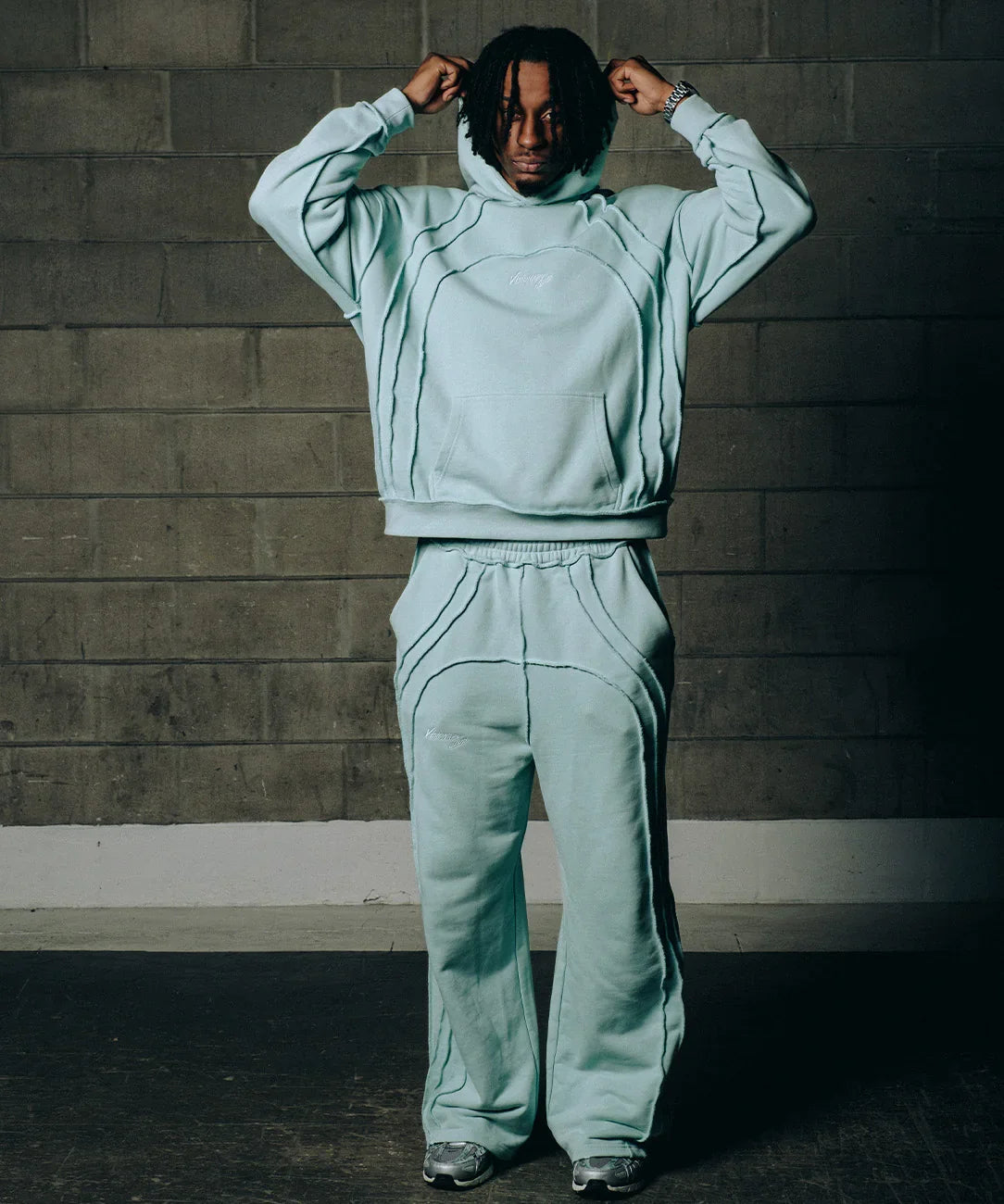 AQUA FLOW "INVERTED AURA" HOODIE