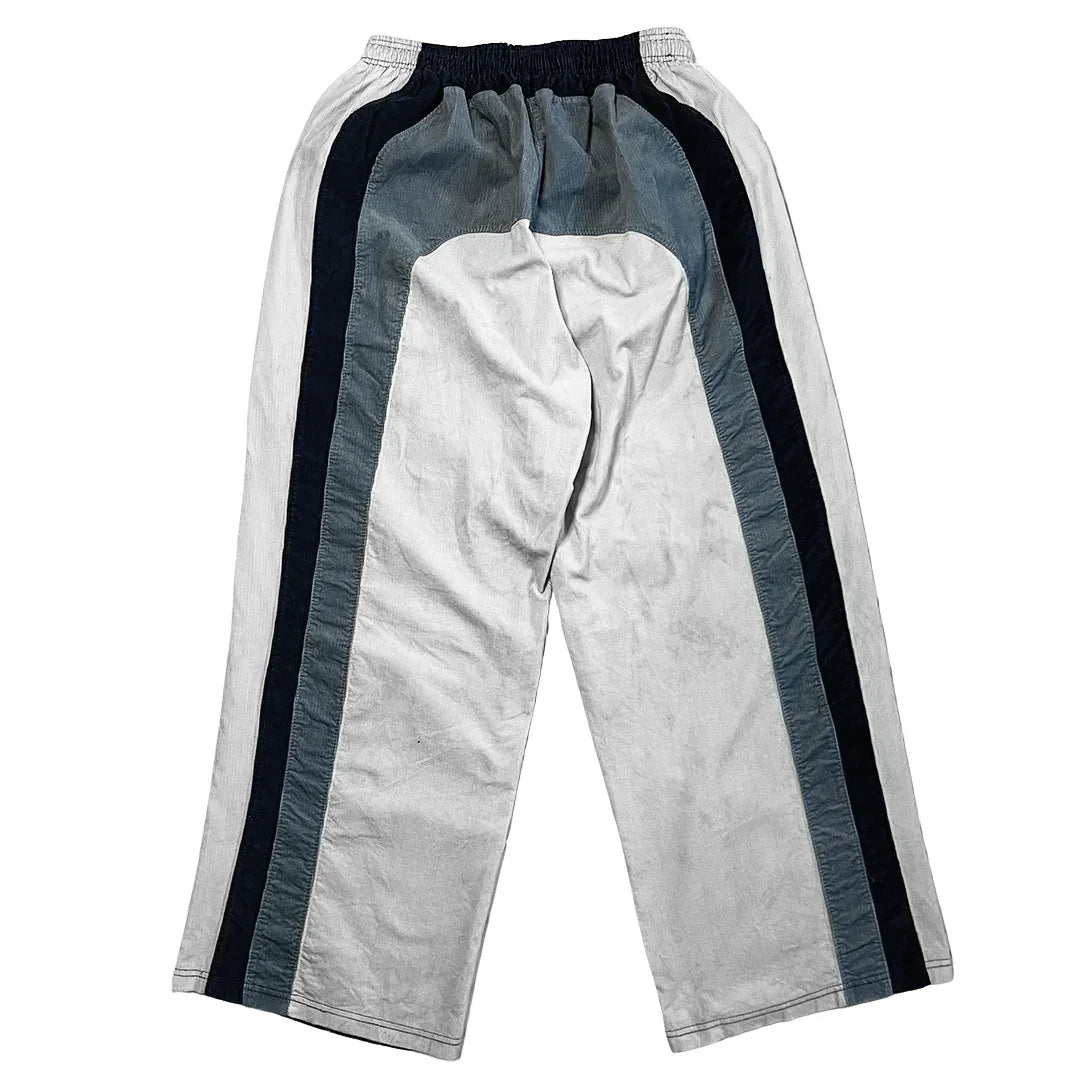 "RADIANT AURA" WIDE LEG SWEATS (COASTAL WAVE)