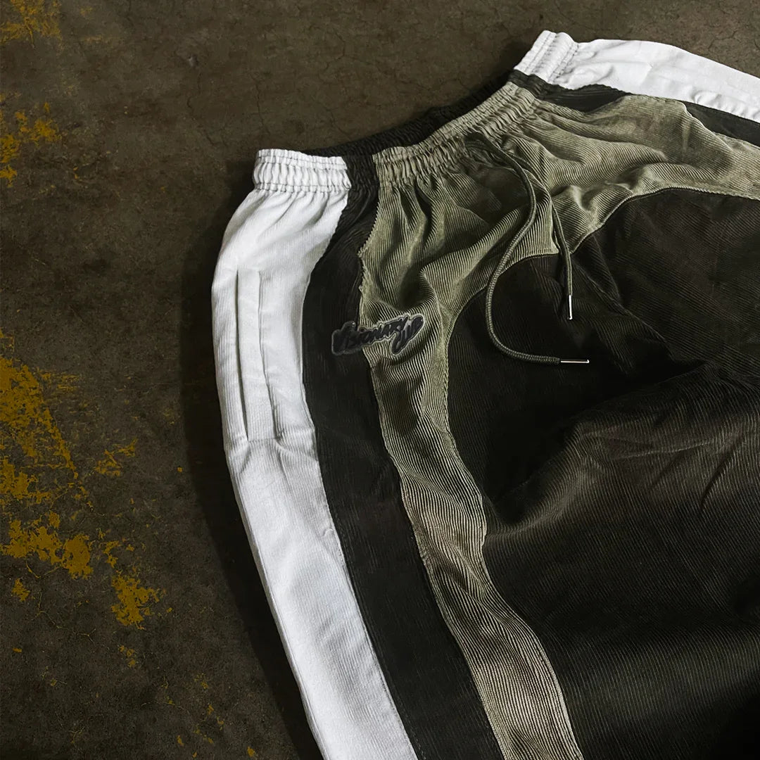 "RADIANT AURA" WIDE LEG SWEATS (TRIPLE JADE)