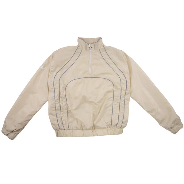 RADIANT AURA” NYLON TRACK JACKET (SAND) – Visionary Club
