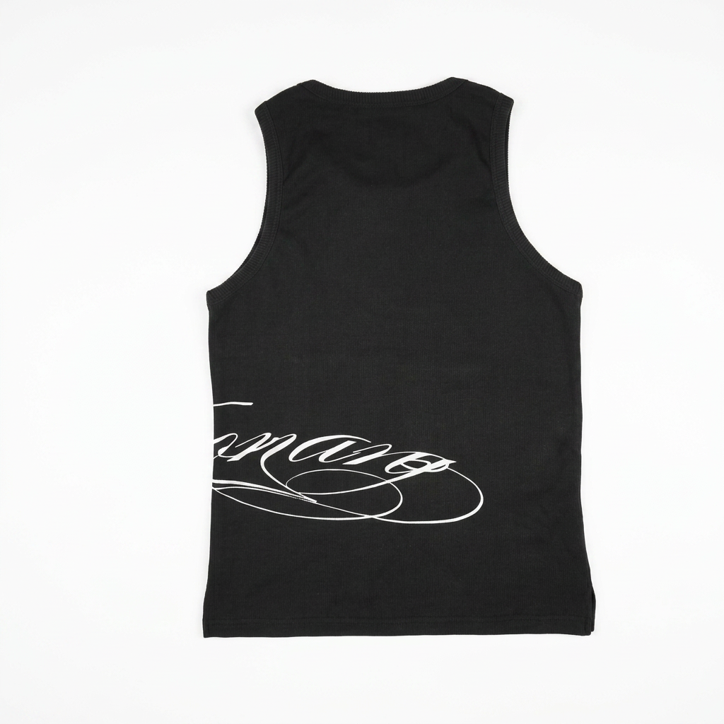“USER 04” SPORTS TANK TOP (BLACK)