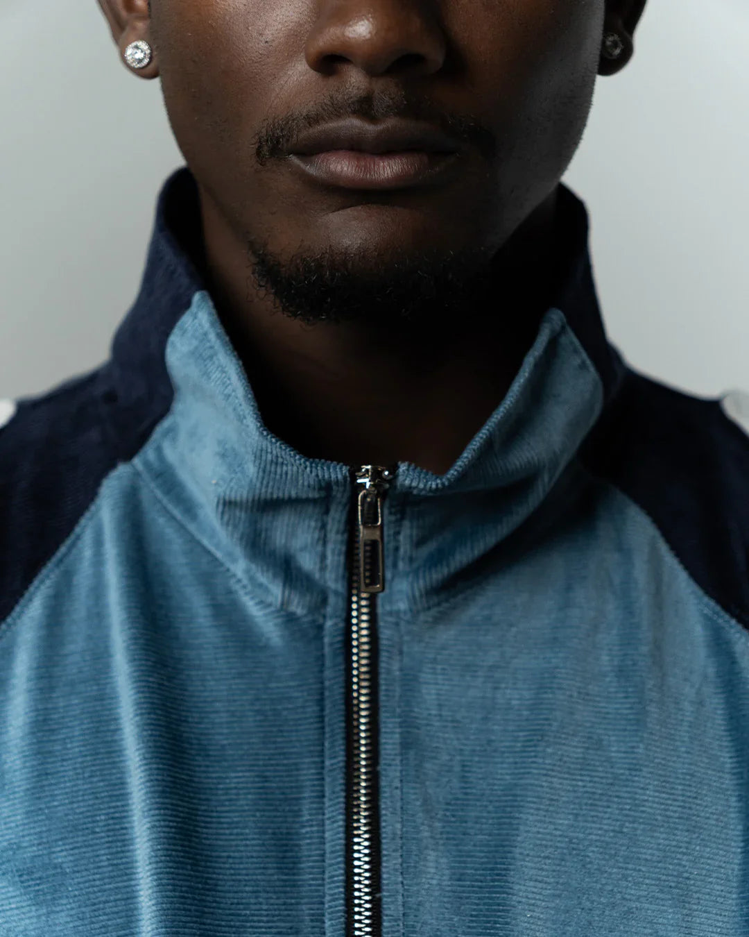 "RADIANT AURA" TRACK JACKET (COASTAL WAVE)