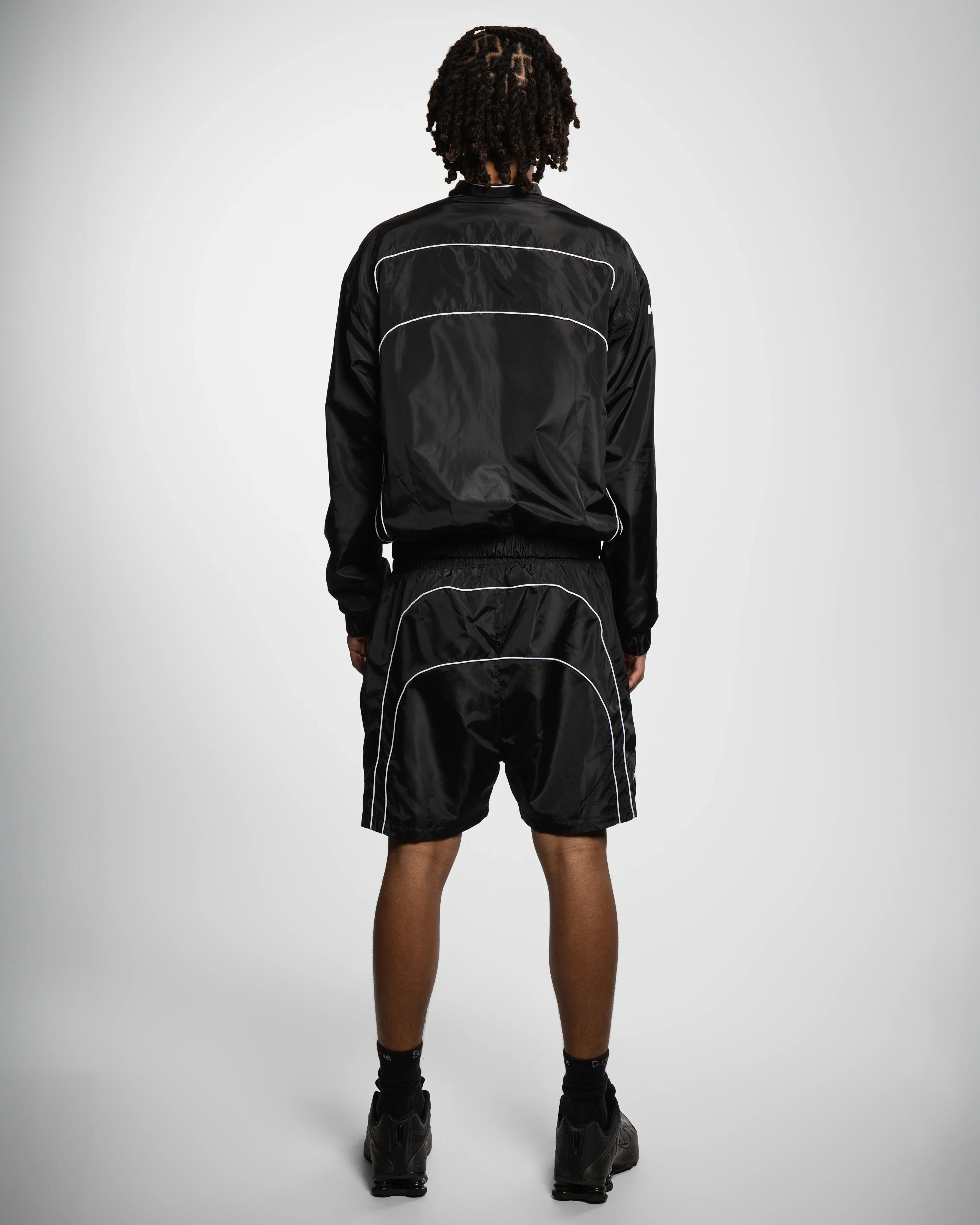 RADIANT AURA” NYLON TRACK JACKET (NIGHT PULSE) – Visionary Club
