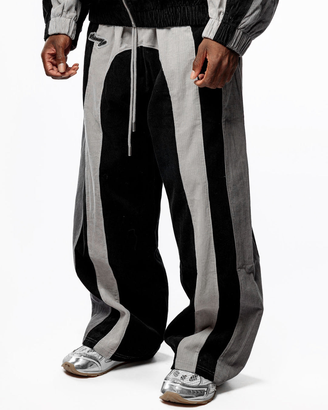 "RADIANT AURA" WIDE LEG SWEATS (POKER FACE)