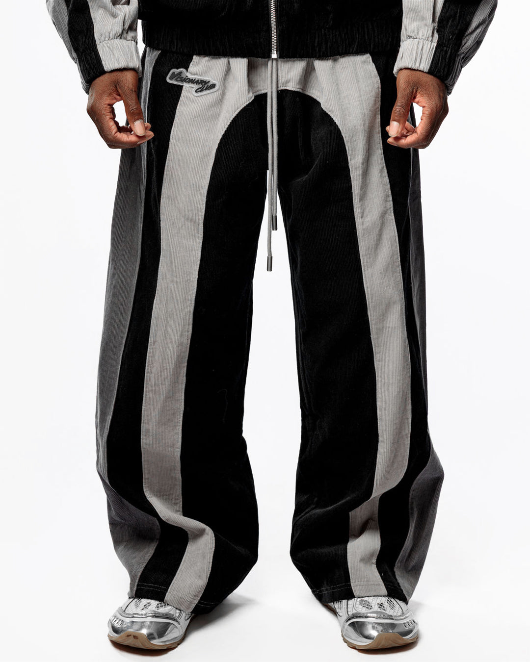 "RADIANT AURA" WIDE LEG SWEATS (POKER FACE)