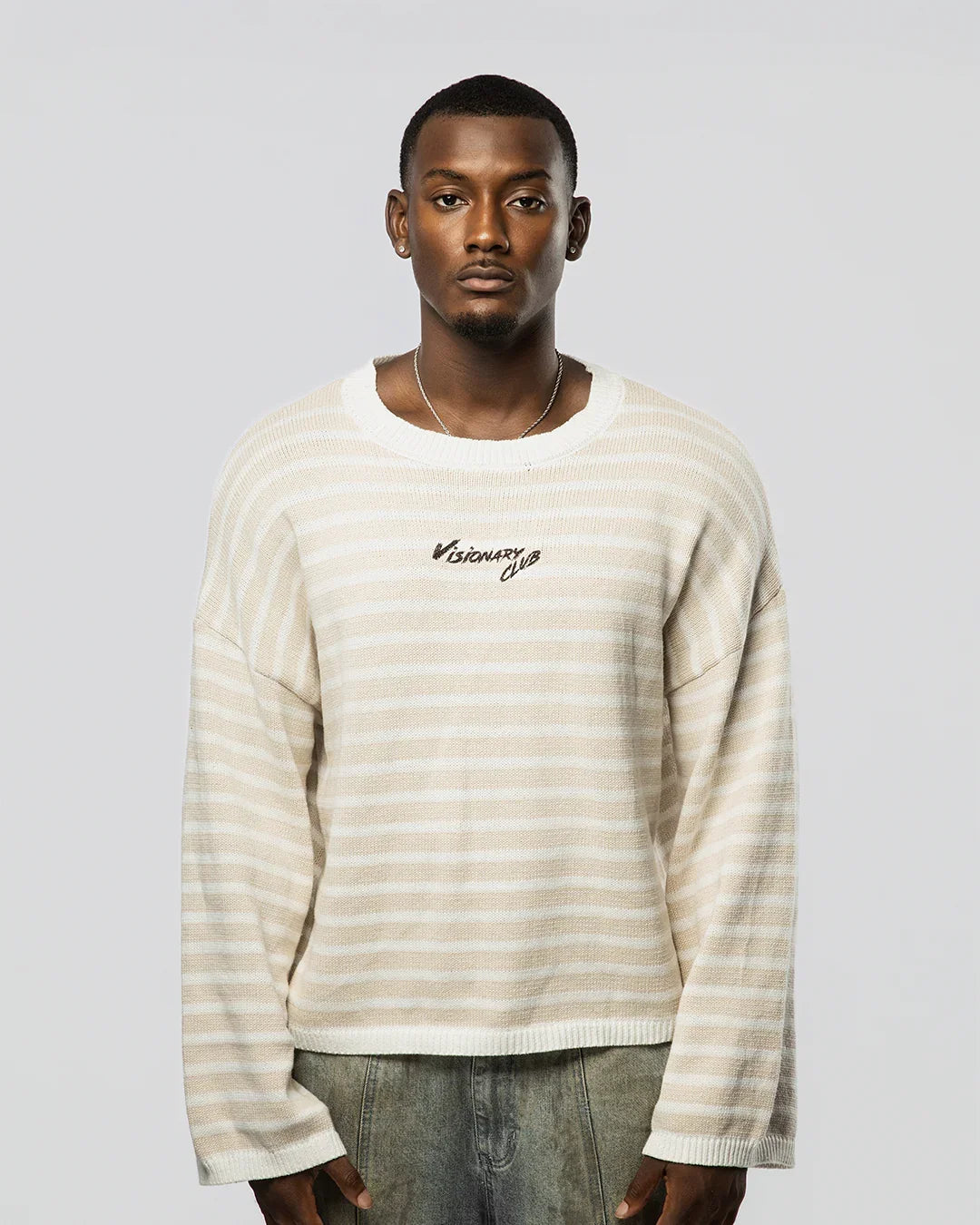 VISIONARY OVERSIZED CREW KNITTED L/S – Visionary Club