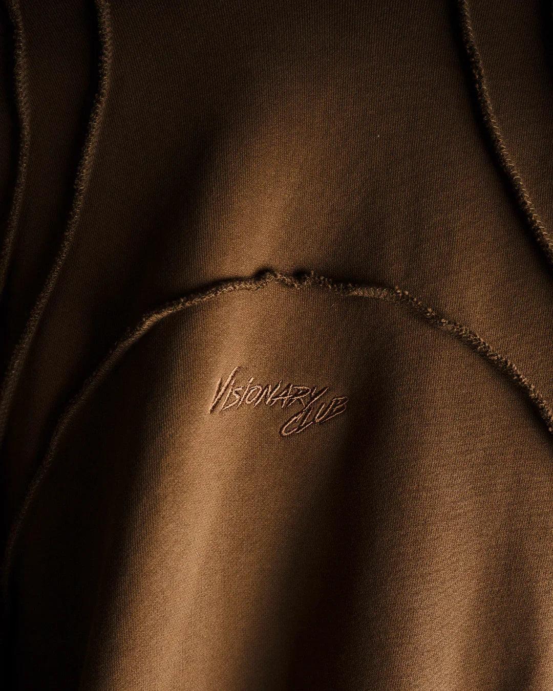 BROWN "INVERTED AURA" SWEATS