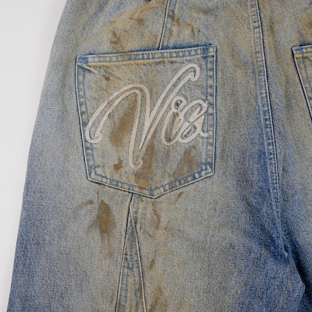 VISIONARY "MUDDY WASH" BAGGY JEANS