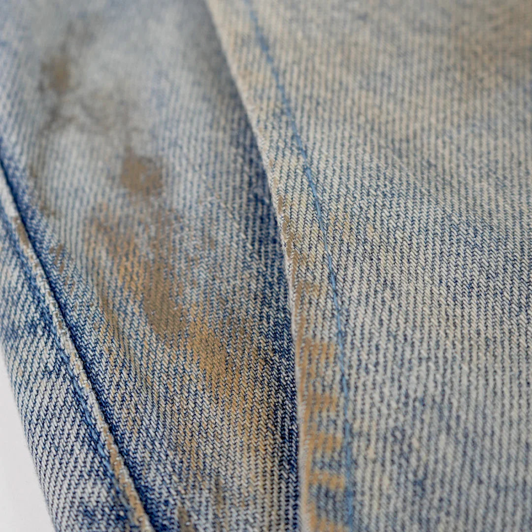 VISIONARY "MUDDY WASH" BAGGY JEANS