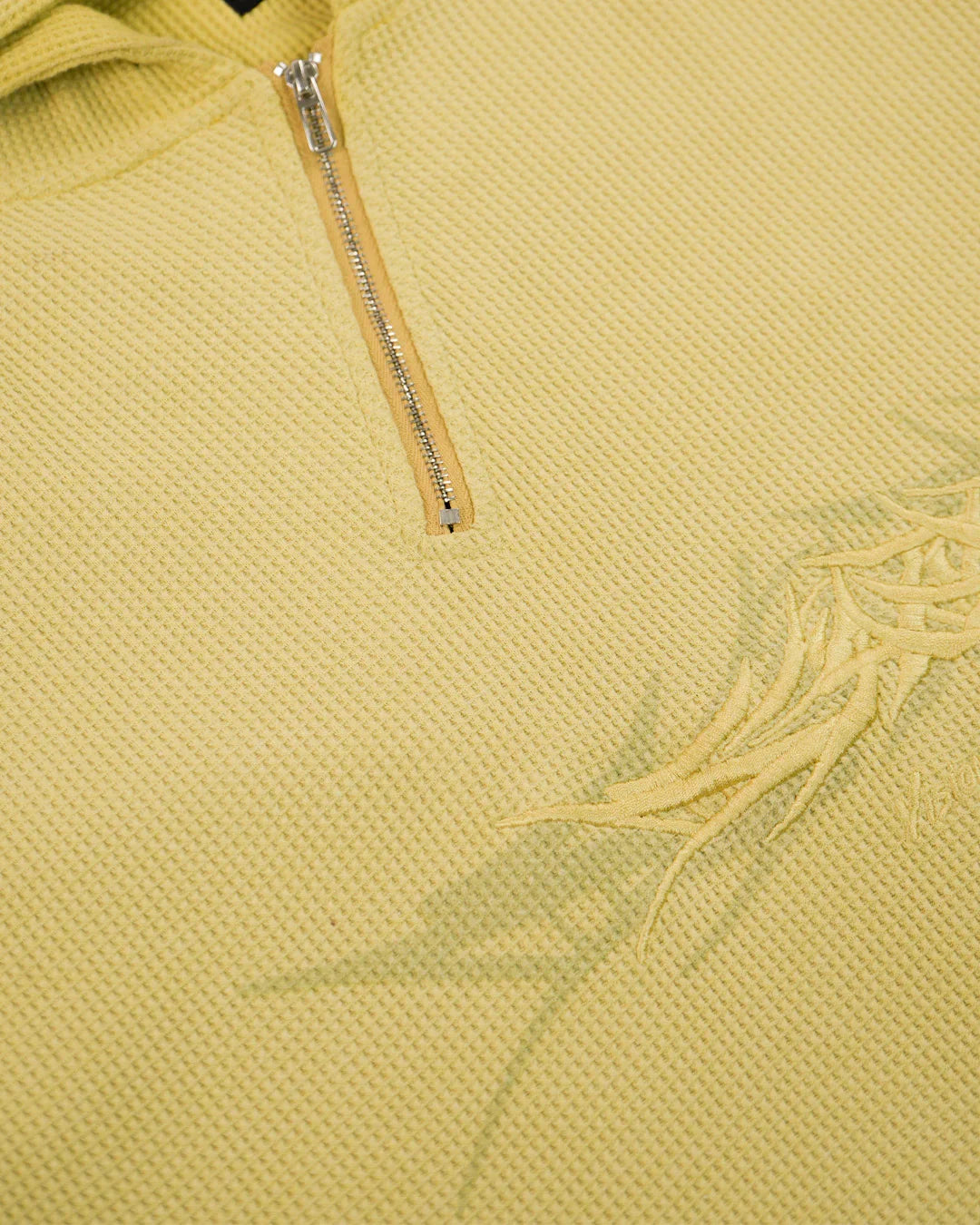 X-RAY THERMAL KNIT HOODIE V2 ( YELLOW )