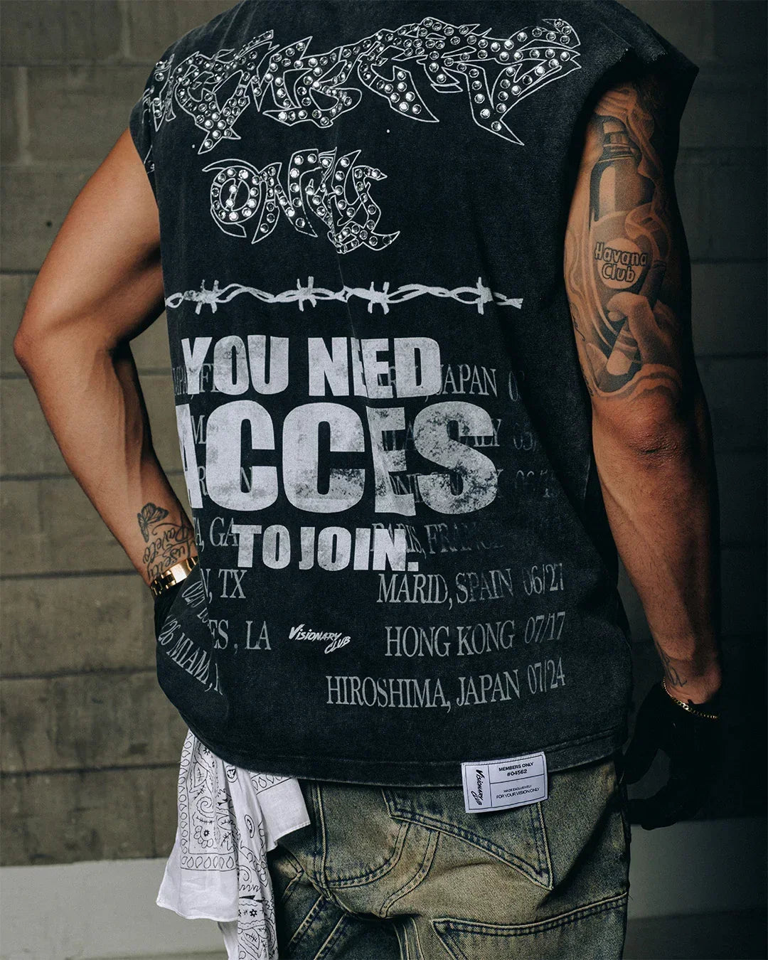 シャツ Fearofgod4thcollection SleevelessFlannel FATAL ATTRACTION” SLEEVELESS TANK – Visionary Club