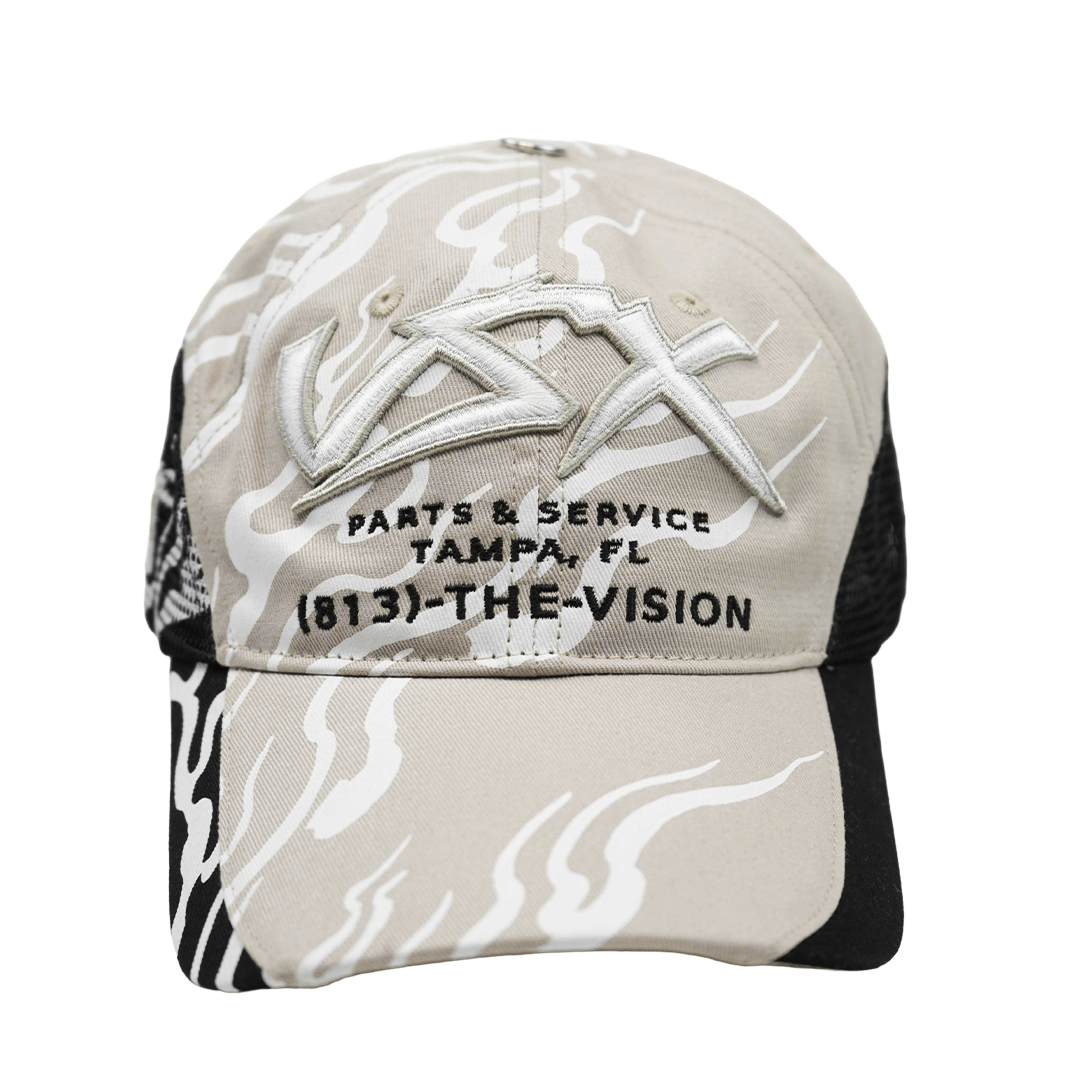 VISIONARY "GRIDRUNNER" HAT(BIEGE)