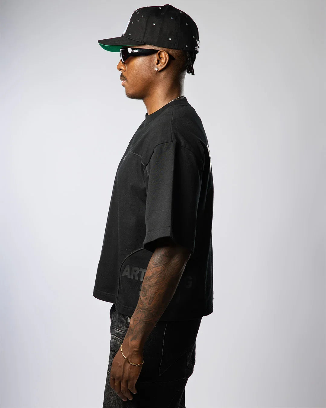 VISIONARY STATEMENT BOXY TEE ( BLACK ) – Visionary Club