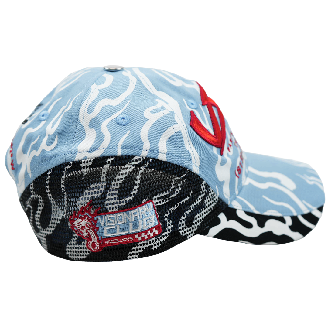 VISIONARY "GRIDRUNNER" HAT(LIGHT BLUE)